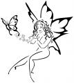 Víla Fairy Motýl